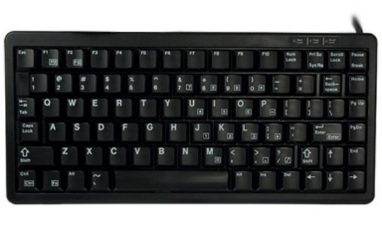 Picture of Cherry Compact  84-4100BCL 83 keys, USB/PS2, Black - No Windows key