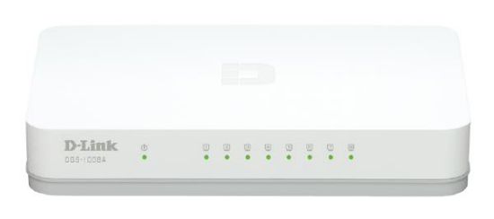 Picture of D-Link 8-Port Gigabit Unmanaged Desktop Switch with 8 Gigabit RJ45 Ports