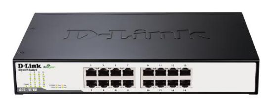 Picture of D-Link 16-Port Gigabit Unmanaged Desktop Switch with 16 Gigabit Ports
