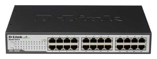 Picture of D-Link 24-Port Gigabit Unmanaged Desktop Switch with 24 Gigabit ports
