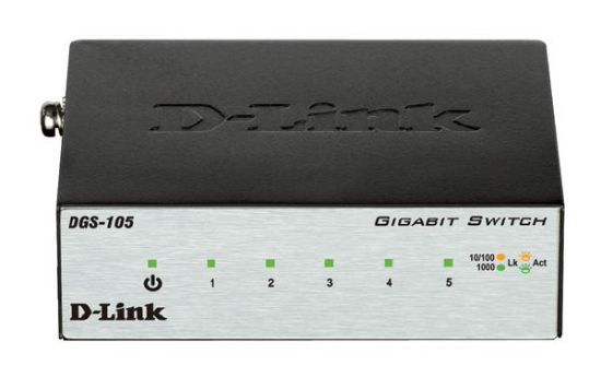 Picture of D-Link 5-Port Gigabit Unmanaged Desktop Switch with 5 RJ45 Ports