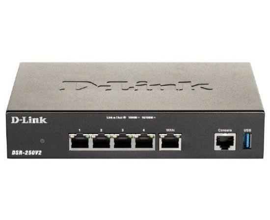 Picture of D-Link DSR-250V2 Gigabit Unified Service VPN Router