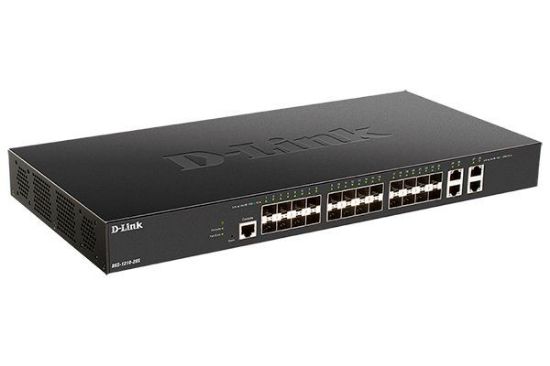 Picture of D-Link DXS-1210, 28-Port Smart Managed Switch with 24-port (10G) Base-X SFP+ and 4 (10G) Base-T Ports