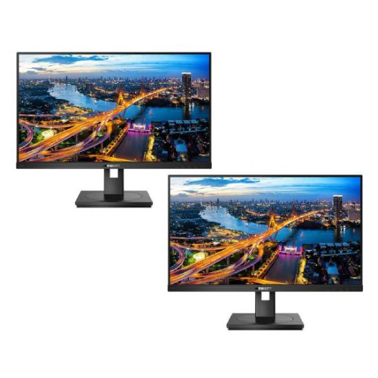 Picture of Philips 242B1 + 243B1 Daisy Chain Solution Dual Monitor Bundle