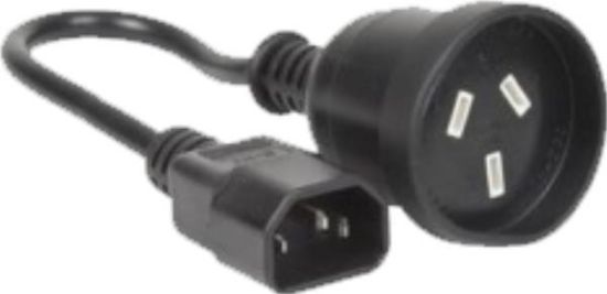 Picture of PowerShield PSIECAUS IEC to Australia Power Socket adapter lead