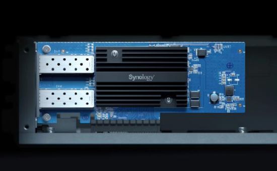 Picture of Synology Dual-Port 10GbE Adapter E10G30-F2 , 5 year Warranty, Note - Check Applicable Models