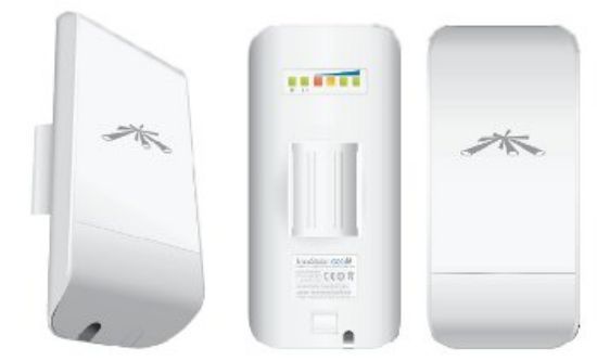Picture of Ubiquiti Nanostation Loco M5 5GHz 802.11a/n MIMO Antenna, WiFi Wireless Outdoor CPE, 10+ km - Includes PoE Adapter,