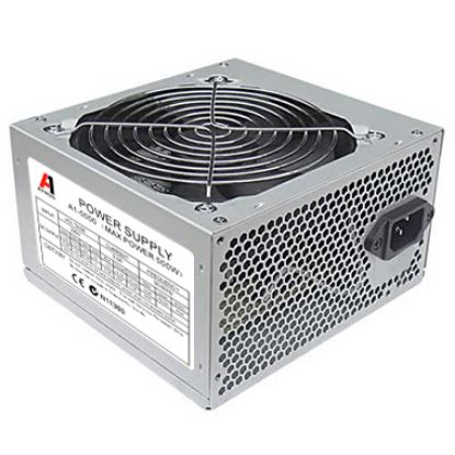 Picture of Aywun 500W Retail 120mm FAN ATX PSU. 1x 6PIN PCI-E, 24PIN ATX. Easy to Install, 2 Years Peace of Mind Warranty