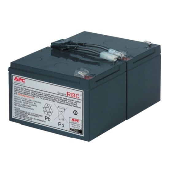 Picture of APC Replacement Battery Cartridge #6, Suitable For BP1000I, SMC1500I, SMC1500IC, STM1000I, SMT1000IC