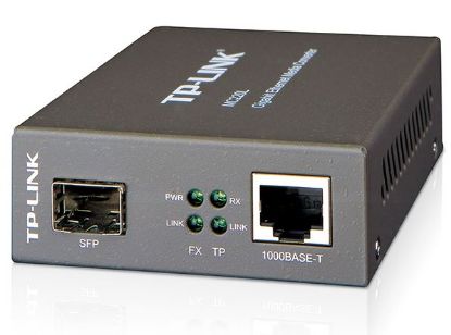 Picture of TP-Link MC220L Gigabit Single & Multi-Mode SFP Media Converter - IEEE 802.3ab/802.3z, 0.55km Multi-mode, 10km Single-Mode