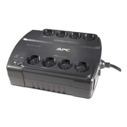 Picture of APC Back-UPS 550VA/330W Power-Saving UPS, Desk Top, 230V/10A Input, 8x Aus Outlets, Lead Acid Battery, User Replaceable Battery