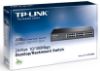 Picture of TP-Link TL-SF1024D 24-Port 10/100Mbps Rackmount Unmanaged Switch energy-efficient Supports MAC 13-inch Desktop steel case 4.8 Gbps Switching Cap