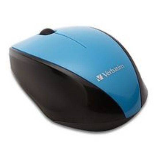 Picture of (LS)Verbatim MultiTrac Blue Mouse Blue LED, Wireless Optical
