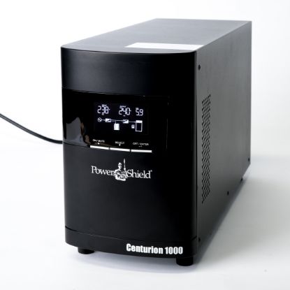 Picture of PowerShield Centurion Tower UPS 1000VA/900W, 10A input, 4 AUS sockets, hot-swappable batteries, 2-year warranty