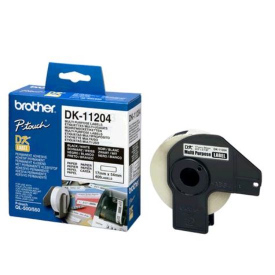 Picture of White Multi-purpose/Return Address Labels, 17mmX54mm