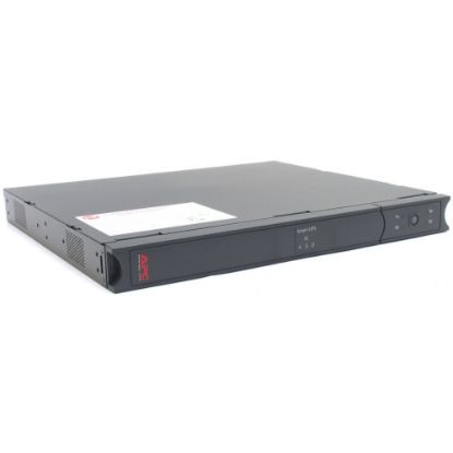 Picture of APC Smart-UPS 450VA/280W Line Interactive UPS, 1U Rackmount, 230V/10A Input, 4x IEC C13 Outlets, Lead Acid Battery