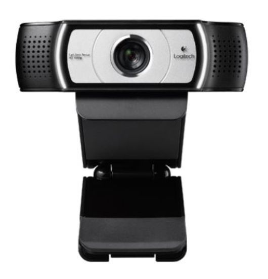 Picture of Logitech C930e Webcam 90 Degree view HD1080P - Pan, Tilt, Zoom Options, Ideal for Skype, Lync, Plug and Play USB, Rightlight Autofocus (~C920)