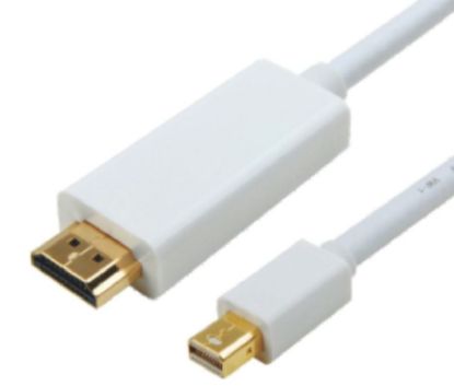 Picture of Astrotek Mini DisplayPort DP to HDMI Cable 3m - 20 pins Male to 19 pins Male Gold plated RoHS