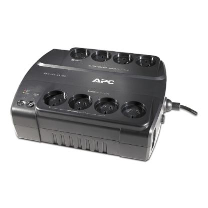 Picture of APC Back-UPS 700VA/405W Power-Saving UPS, Desk Top, 230V/10A Input, 8x Aus Outlets, Lead Acid Battery, User Replaceable Battery