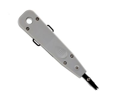 Picture of Astrotek Networking Punch Down Tool Multifunction Krone Type IDC/Network Wire Cat5 & Telephone Impact Terminal Insertion Grey Color