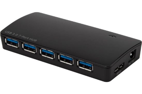 Picture of Targus 7 Port USB 3.0 Power Hub With Fast Charging and 5Gbps Transfer Speed/ Accept USB 2.0/1. x Devices