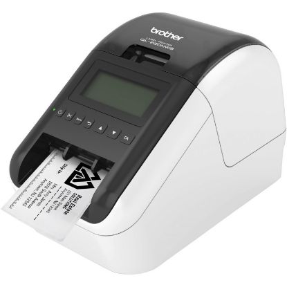 Picture of Brother QL-820NWB *EXCLUSIVE* WIRELESS (WiFi & BT) /NETWORKABLE HIGH SPEED LABEL PRINTER / UP TO 62MM  WITH BLACK/RED PRINTING (*DK-22251 required)