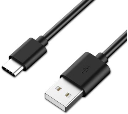 Picture of Astrotek 1m USB-C 2.0 Type-C Data Sync Charger Cable 480Mbps Strong Braided Heavy Duty Charging for Samsung Galaxy Note 8 S8 Plus LG Google Macbook