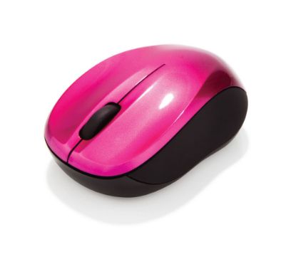 Picture of Verbatim GO Nano Hot Pink Mouse 2.4GHz Wireless Optical, Ultra Compact, 3 Buttons, 1600dpi, Nano Receiver