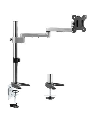 Picture of Astrotek Monitor Arm Desk Mount Height Adjustable Stand for Single LCD Display 23.8' 24' 27' 31.5' 32' 8kg 30° Tilt 180° Swivel 360° Pivot VESA
