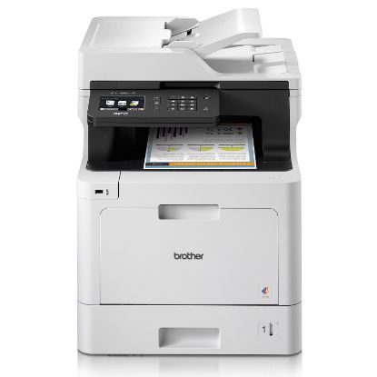 Picture of Brother MFC-L8690CDW Print Speed up to 31ppm(Mono&Colour) 2-sided (Duplex) Print USB & Wired & Wireless Network Interface 9.3cm Touch Screen UI