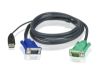 Picture of Aten KVM Cable 1.8m with VGA & USB to 3in1 SPHD