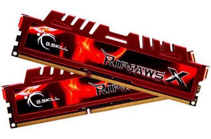 Picture of G.SKILL F3-12800CL10D-16GBXL 16GB (2 x 8GB)/ PC3-12800 / DDR3 1600 Mhz/ Timings10-10-10-30/ Voltage1.5V/ RipjawsX