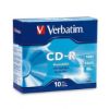Picture of Verbatim CD-R 700MB 10Pk Slim Case 52x
