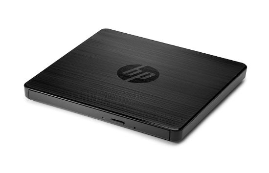 Picture of HP 8x Ultra Slim Portable External USB ODD DVD-RW Burner Re-Writer Drive No AC Adapter Required for PC MAC Notebook Laptop Computer