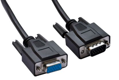 Picture of Astrotek VGA Extension Cable 3m - 15 pins Male to 15 pins Female for Monitor PC Molded Type Black