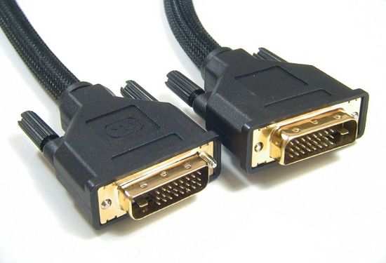 Picture of Astrotek DVI-D Cable 2m - 24+1 pins Male to Male Dual Link 30AWG OD8.6mm Gold Plated RoHS