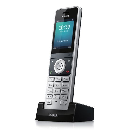 Picture of Yealink W56H Cordless DECT IP Phone Handset, Wireless, HD Audio Quality, Quick USB Charging, High-end ID design, Microsoft SIP Gateway,Teams