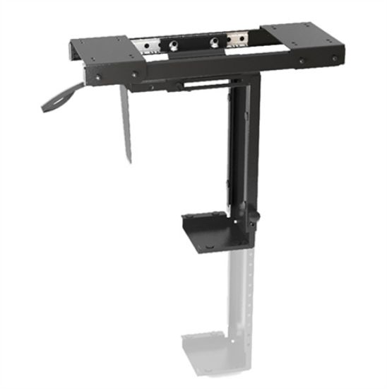 Picture of Brateck Adjustable Under-Desk ATX Case Mount with Sliding track, Up to 10kg,360° Swivel
