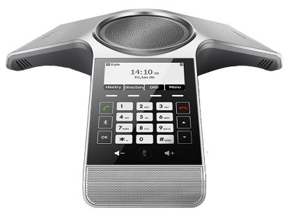 Picture of Yealink CP930W Wireless DECT Conference Phone,Huddle Room With Up to 6 People,Noise Proof Technology,Voice Pickup,Hybrid UC Meeting,Touch Keyboard