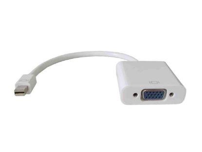 Picture of Astrotek Mini DisplayPort DP to VGA Adapter Converter Cable 20cm - Male to Female Gold Plated RoHS