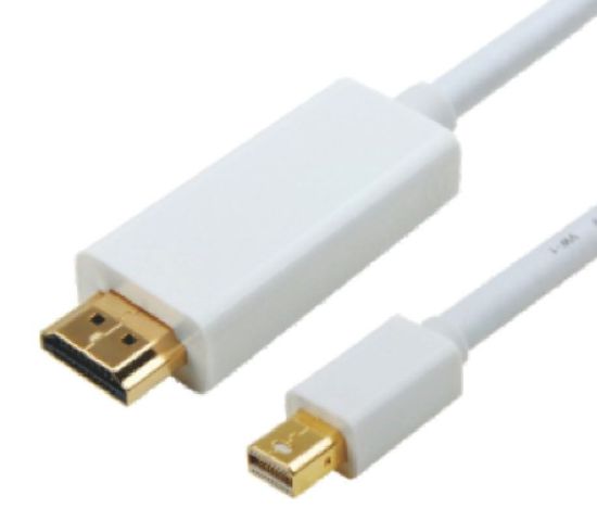 Picture of Astrotek Mini DisplayPort DP to HDMI Cable 2m - 20 pins Male to 19 pins Male Gold plated RoHS