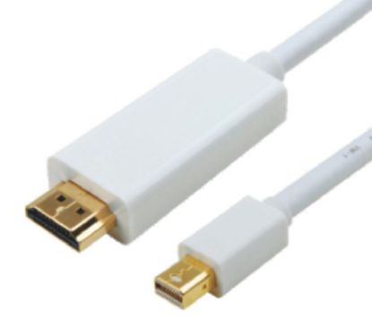 Picture of Astrotek Mini DisplayPort DP to HDMI Cable 5m - 20 pins Male to 19 pins Male 32AWG Gold Plated