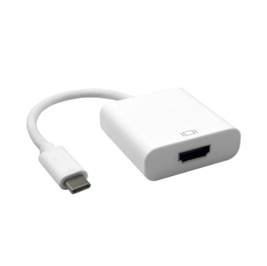 Picture of Astrotek Thunderbolt USB 3.1 Type C (USB-C) to HDMI Video Adapter Converter Male to Female for Apple Macbook Chromebook Pixel White