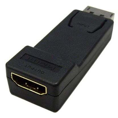 Picture of 8Ware Display Port DP to HDMI Male to Female Adapter Converter  no cable