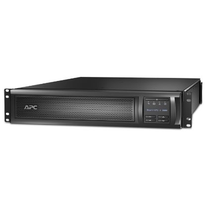 Picture of APC Smart-UPS X 3000VA/2700W Line Interactive UPS, 2U RM/Tower, 230V/16A Input, 1x IEC C19 & 8x IEC C13 Outlets, Lead Acid Battery, SmartSlot