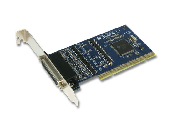Picture of (LS) Sunix IPCP3104 PCI 4-Port 3 in 1 RS 232/422/485 Card with DB9M connector, Up to 921.6 Kbps Support Windows, Linux, DOS, and UNIX (LS)