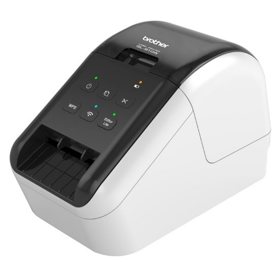 Picture of Brother QL-810W WIRELESS (WiFi) HIGH SPEED LABEL PRINTER / UP TO 62MM WITH BLACK/RED PRINTING (*DK-22251 required)