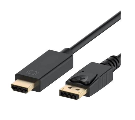 Picture of Astrotek DisplayPort DP to HDMI Adapter Converter Cable 1m - Male to Male 1080P Gold-Plated for PC/Laptop to HDTVs Projectors Displays 20P M - 19P AM