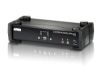 Picture of Aten Desktop KVMP Switch 2 Port Single Display 4k DisplayPort w/ audio, Cables Included, 2x USB Port, Selection Via Front Panel