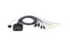 Picture of Aten Compact KVM Switch 2 Port Single Display Display Port w/ Audio, Remote Port Selector, USB Hot-Plugging